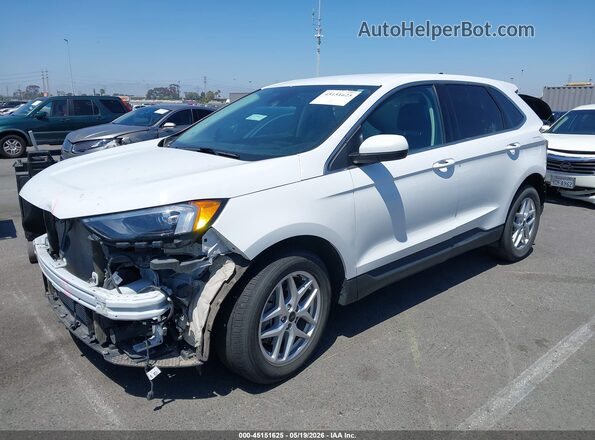 2FMPK4J95RBA83218 2024 FORD EDGE White Vista tres cuartos delantera izquierda