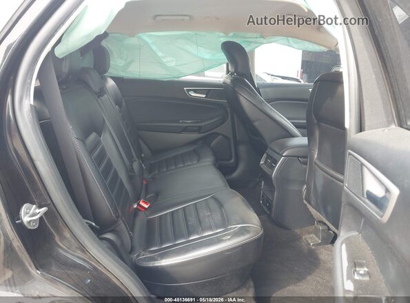 2FMPK4J96KBB86976 2019 FORD EDGE Black Vista de la etiqueta del VIN