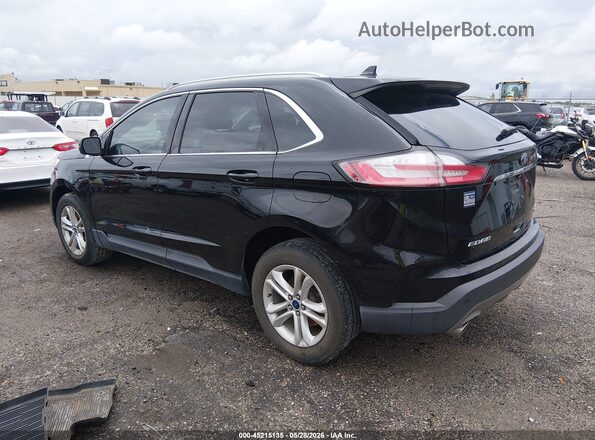 2FMPK4J96KBC47792 2019 FORD EDGE Black Tył lewy