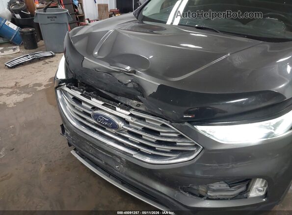 2FMPK4J96LBA50946 2020 FORD EDGE Gray წინა ხედი
