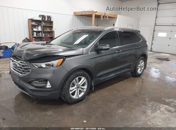 2FMPK4J96LBA50946 2020 FORD EDGE Gray წინა მარცხენა ხედი სამი მეოთხედიდან