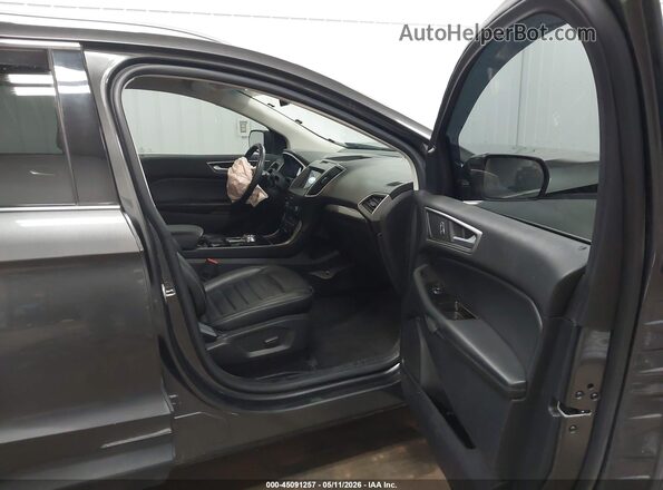 2FMPK4J96LBA50946 2020 FORD EDGE Gray წინა სალონის ხედი