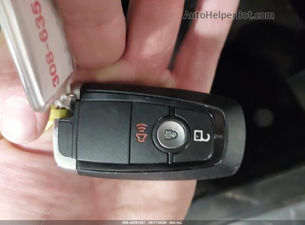 2FMPK4J96LBA50946 2020 FORD EDGE Gray წინა პანელის ხედი