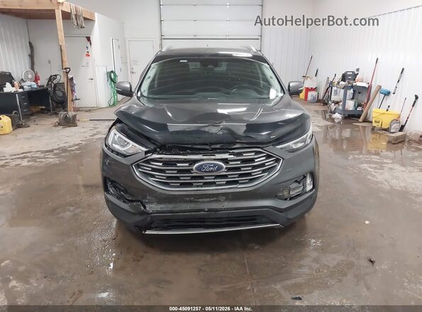 2FMPK4J96LBA50946 2020 FORD EDGE Gray ხელსაწყოთა პანელის ხედი