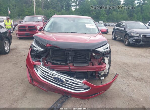 2FMPK4J96MBA56232 2021 FORD EDGE Red 