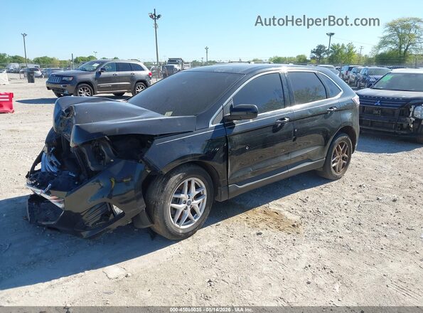 2FMPK4J96MBA58336 2021 FORD EDGE Black Передня ліва чверть
