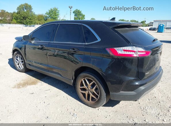 2FMPK4J96MBA58336 2021 FORD EDGE Black Задня ліва чверть