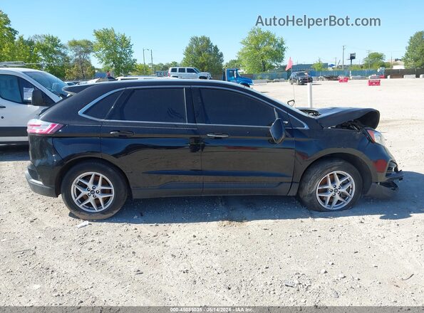 2FMPK4J96MBA58336 2021 FORD EDGE Black Вид задньої частини салону