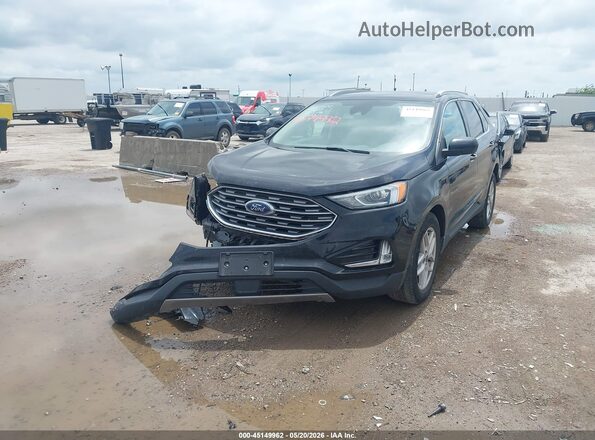 2FMPK4J96MBA62158 2021 FORD EDGE Черный Вид спереди