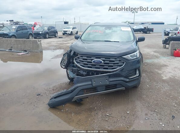 2FMPK4J96MBA62158 2021 FORD EDGE Черный Вид щитка приборов