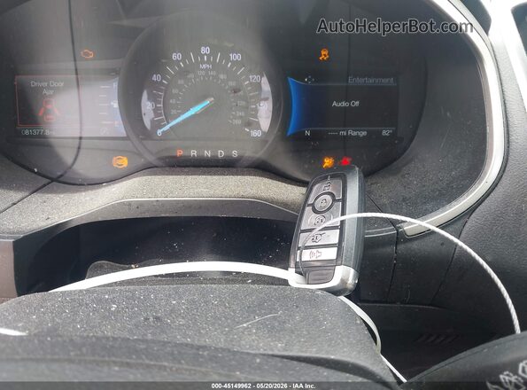 2FMPK4J96MBA62158 2021 FORD EDGE Черный Вид панели приборов