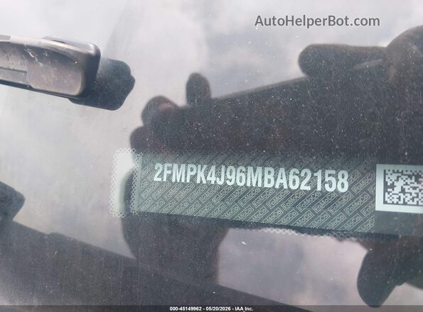 2FMPK4J96MBA62158 2021 FORD EDGE Черный Вид подкапотного пространства