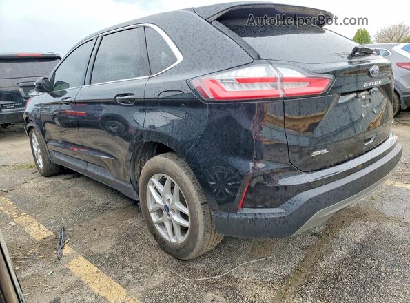 2FMPK4J96NBA39626 2022 FORD EDGE Black Rear left