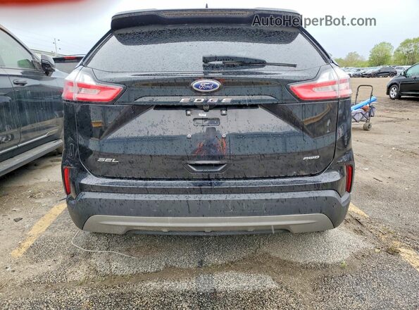 2FMPK4J96NBA39626 2022 FORD EDGE Black Rear view