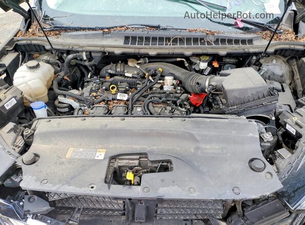 2FMPK4J96NBA39626 2022 FORD EDGE Black Engine compartment view
