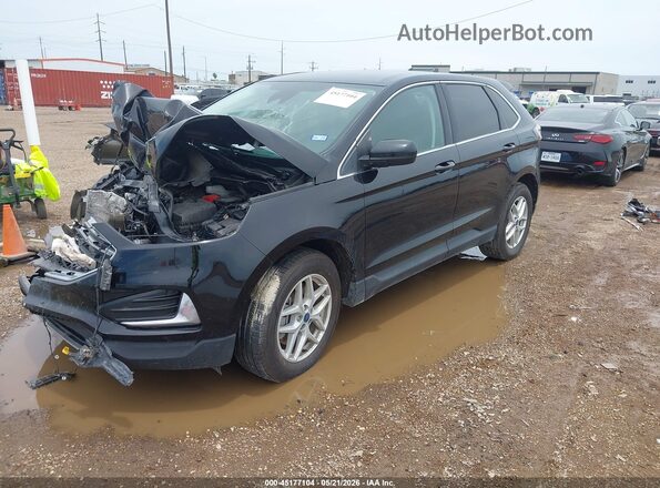 2FMPK4J96NBA93475 2022 FORD EDGE Black Przód lewy