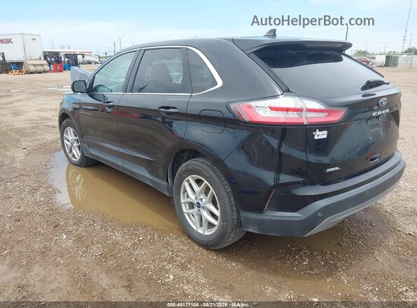 2FMPK4J96NBA93475 2022 FORD EDGE Black Tył lewy