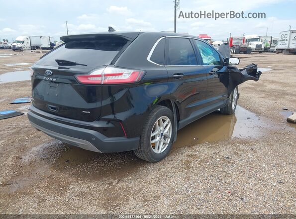 2FMPK4J96NBA93475 2022 FORD EDGE Black Tył prawy