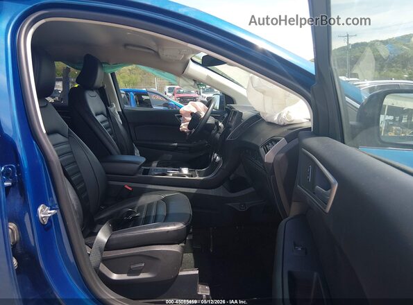 2FMPK4J96RBA71627 2024 FORD EDGE Blue Սալոնի դիմացի տեսք