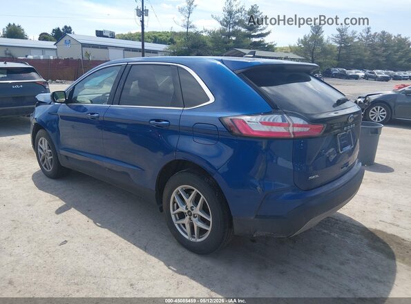2FMPK4J96RBA71627 2024 FORD EDGE Blue Հետևի ձախ