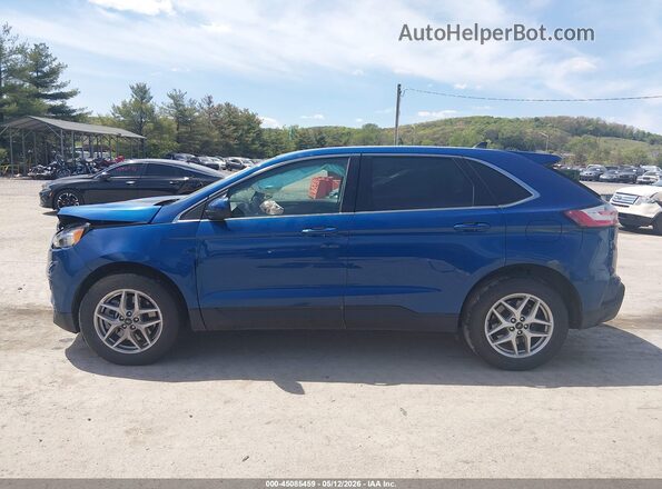 2FMPK4J96RBA71627 2024 FORD EDGE Blue Սալոնի 360 աստիճան տեսք