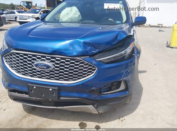 2FMPK4J96RBA71627 2024 FORD EDGE Blue Դիմացի տեսք