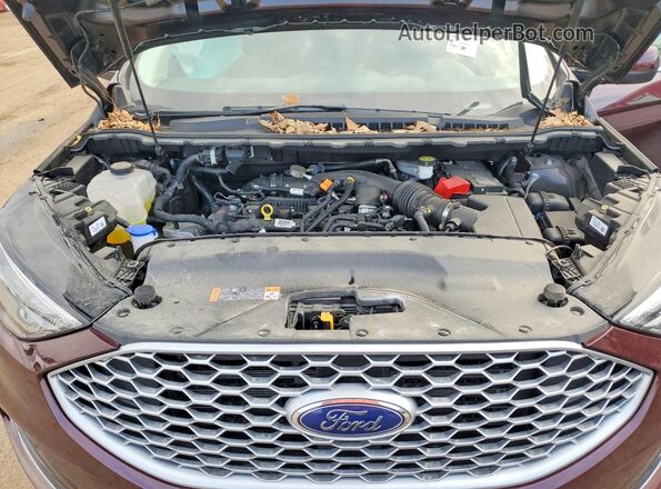 2FMPK4J96RBB03525 2024 FORD EDGE Бордовый Вид подкапотного пространства