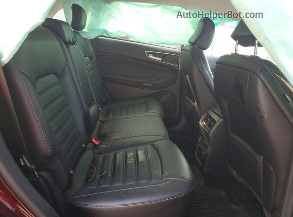 2FMPK4J96RBB03525 2024 FORD EDGE Бордовый Вид задней части салона