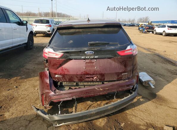 2FMPK4J96RBB03525 2024 FORD EDGE Бордовый Вид сзади