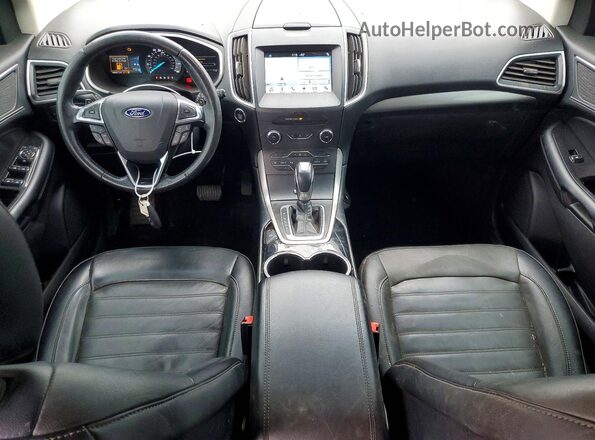 2FMPK4J97HBB79625 2017 FORD EDGE Charcoal Առջևի վահանակի տեսք