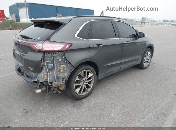 2FMPK4J97HBC15975 2017 FORD EDGE Gray Задня права чверть