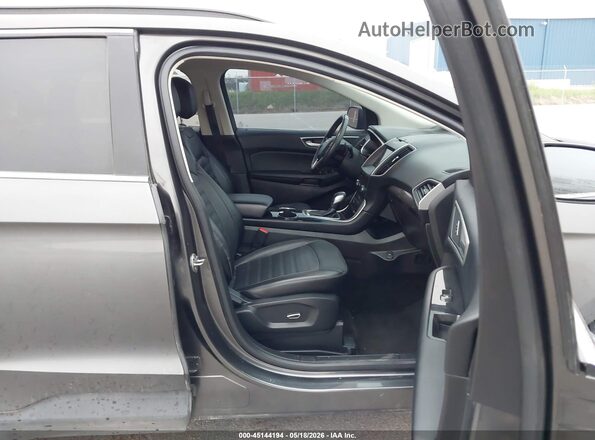 2FMPK4J97HBC15975 2017 FORD EDGE Gray Вид салону спереду