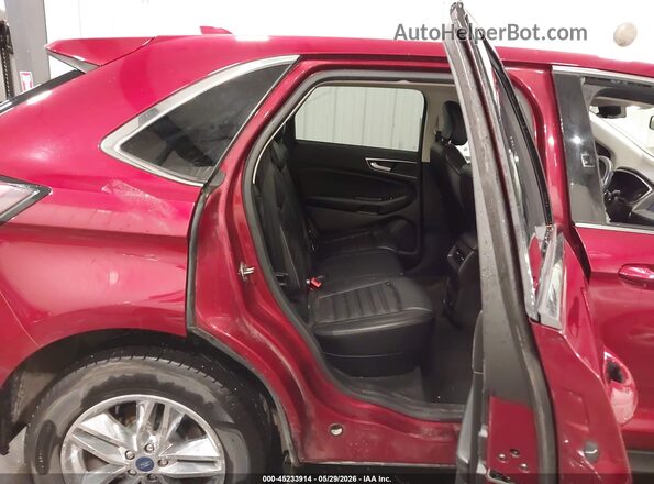 2FMPK4J97HBC30363 2017 FORD EDGE Красный Вид наклейки с VIN-кодом
