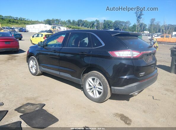 2FMPK4J97HBC57756 2017 FORD EDGE Black Հետևի ձախ
