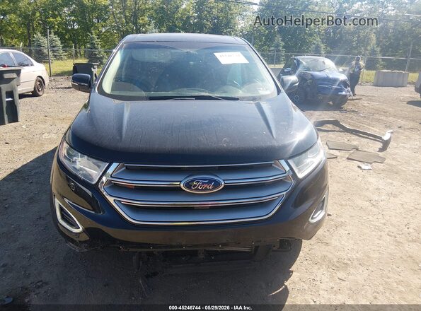 2FMPK4J97HBC57756 2017 FORD EDGE Black Սալոնի հետևի տեսք