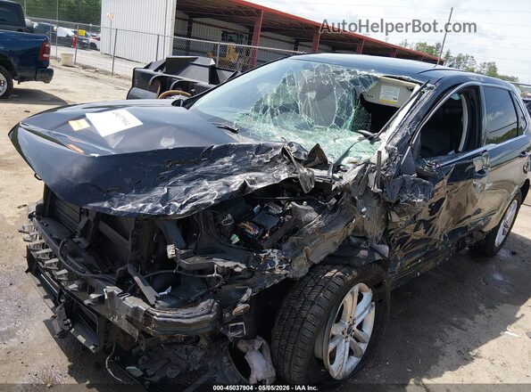 2FMPK4J97KBB48477 2019 FORD EDGE Black Передня ліва чверть
