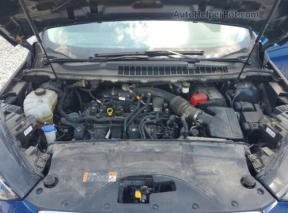 2FMPK4J97LBA19074 2020 FORD EDGE Blue Вид підкапотного простору