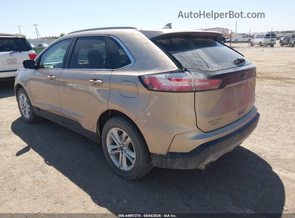 2FMPK4J97LBA49725 2020 FORD EDGE Золотой Задняя левая четверть