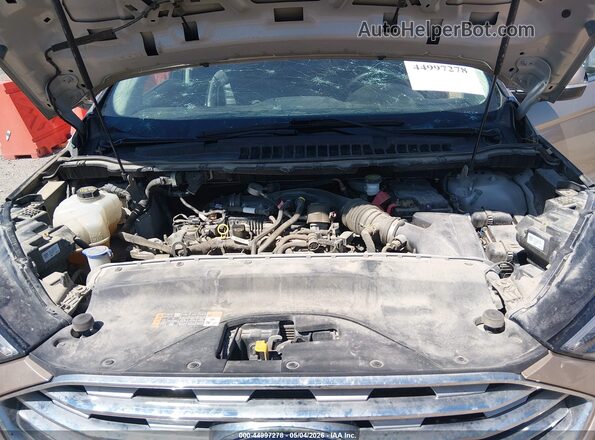 2FMPK4J97LBA49725 2020 FORD EDGE Золотой Вид сзади