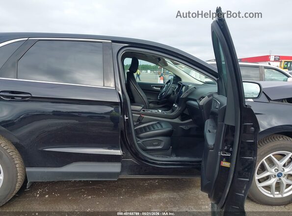 2FMPK4J97MBA01689 2021 FORD EDGE Черный Вид салона спереди
