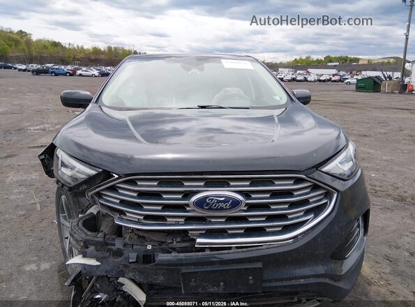 2FMPK4J97MBA36250 2021 FORD EDGE Gray Вид щитка приладів