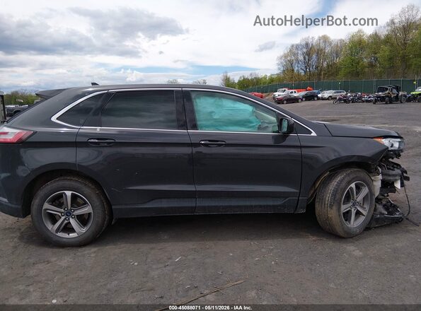 2FMPK4J97MBA36250 2021 FORD EDGE Gray Вид задньої частини салону
