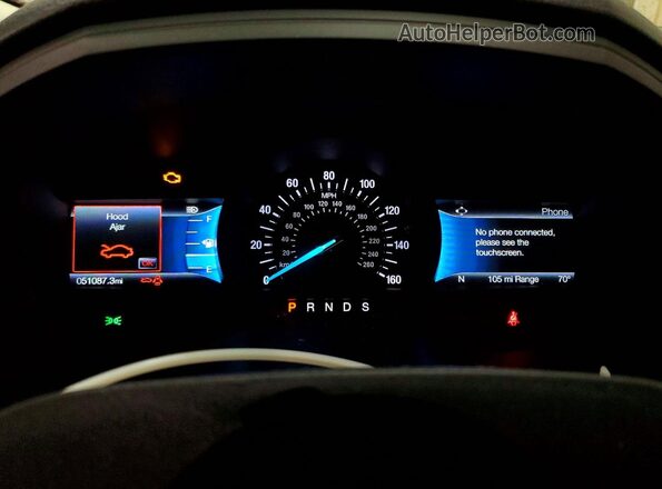 2FMPK4J97NBA28392 2022 FORD EDGE Silver Widok zestawu wskaźników