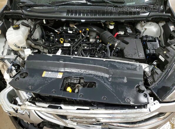 2FMPK4J97NBA28392 2022 FORD EDGE Silver Widok komory silnika