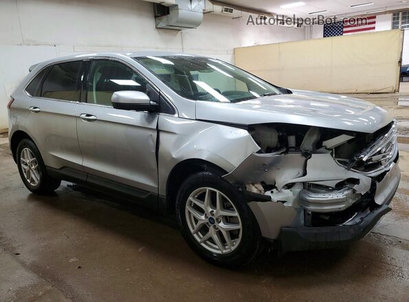 2FMPK4J97NBA28392 2022 FORD EDGE Silver Przód prawy