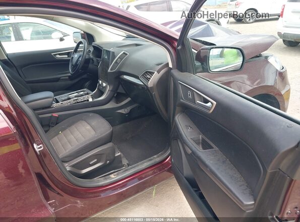 2FMPK4J97PBA22997 2023 FORD EDGE Red წინა სალონის ხედი