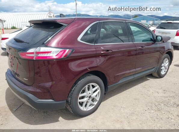 2FMPK4J97PBA22997 2023 FORD EDGE Red უკანა მარჯვენა