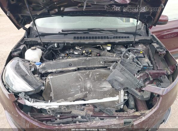 2FMPK4J97PBA22997 2023 FORD EDGE Red უკანა ხედი
