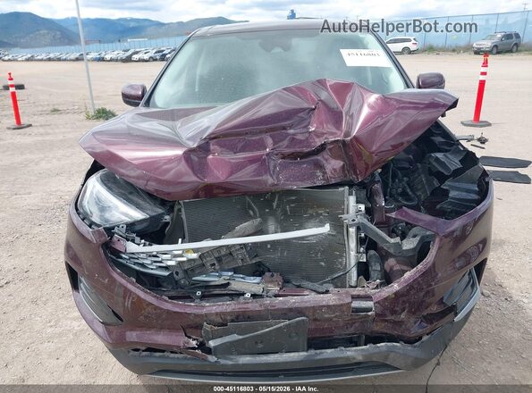 2FMPK4J97PBA22997 2023 FORD EDGE Red უკანა სალონის ხედი