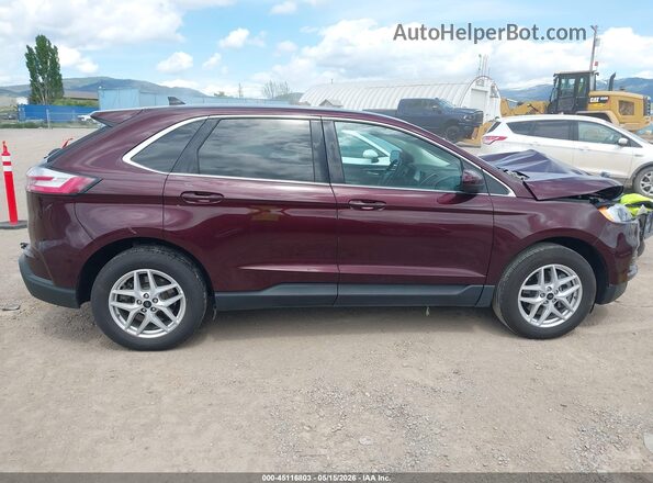 2FMPK4J97PBA22997 2023 FORD EDGE Red სალონის 360-გრადუსიანი ხედი
